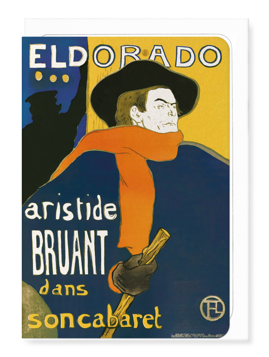 Ezen - Eldorado - Aristide Bruant (1892) - Greeting Card - Front