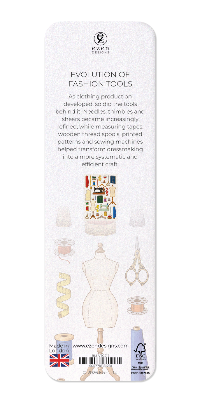 Ezen - Evolution of Fashion Tools - Bookmark - Back
