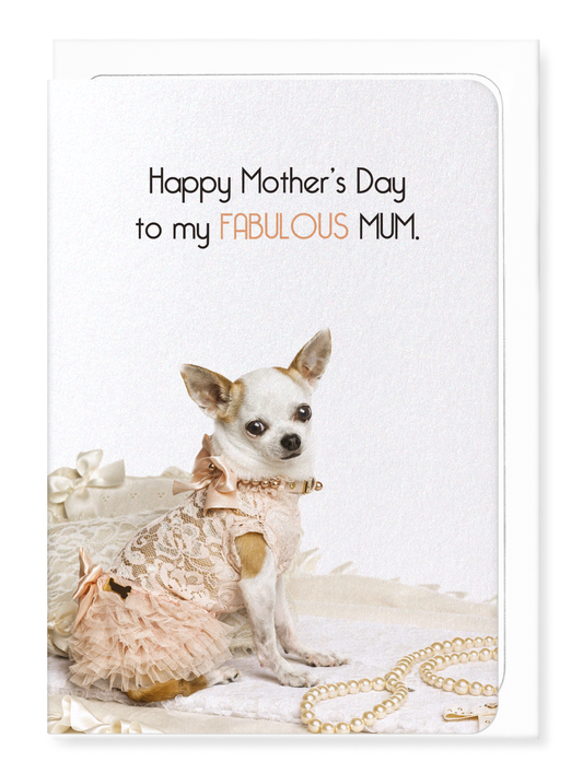 Ezen - Fabulous mum - Greeting Card - Front