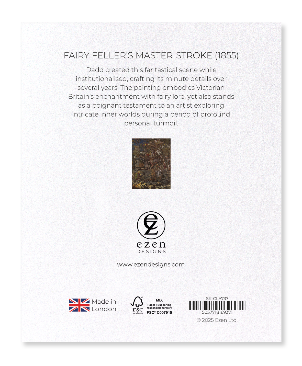 Ezen - Fairy Feller's Master-Stroke (1855) - Sticker Set