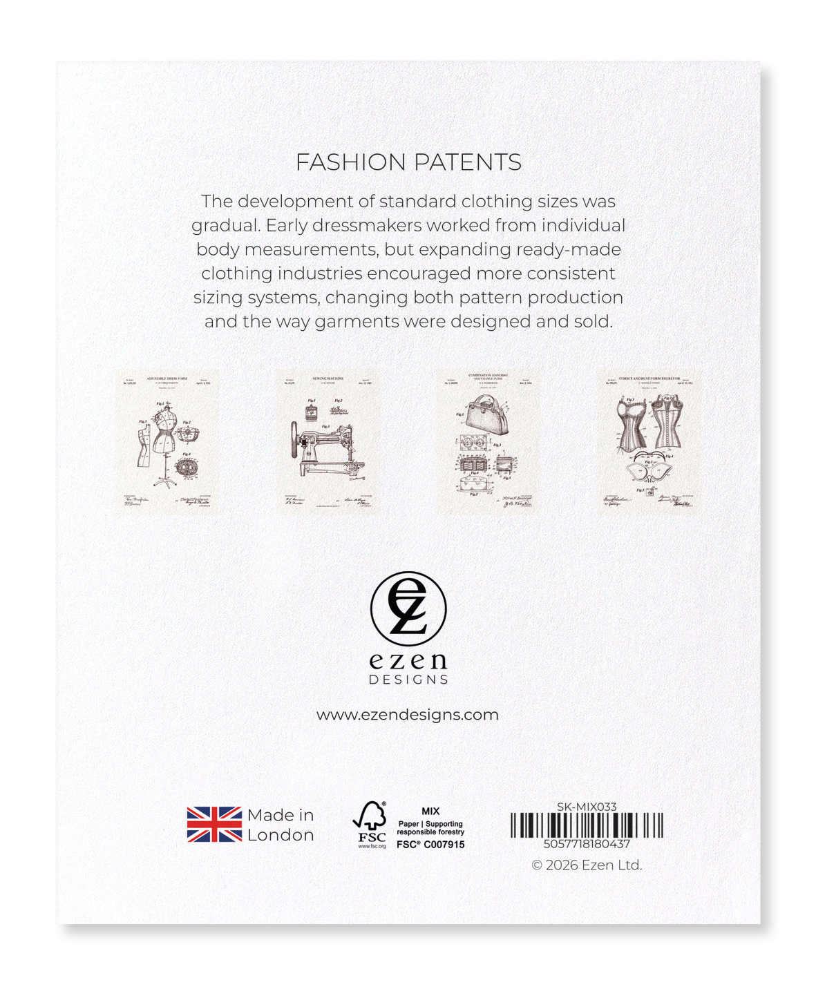 Ezen - Fashion Patents - Sticker Set