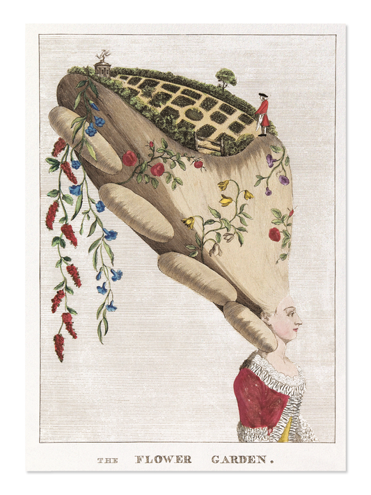 Ezen - Flower Garden (1777) - Postcard - Front
