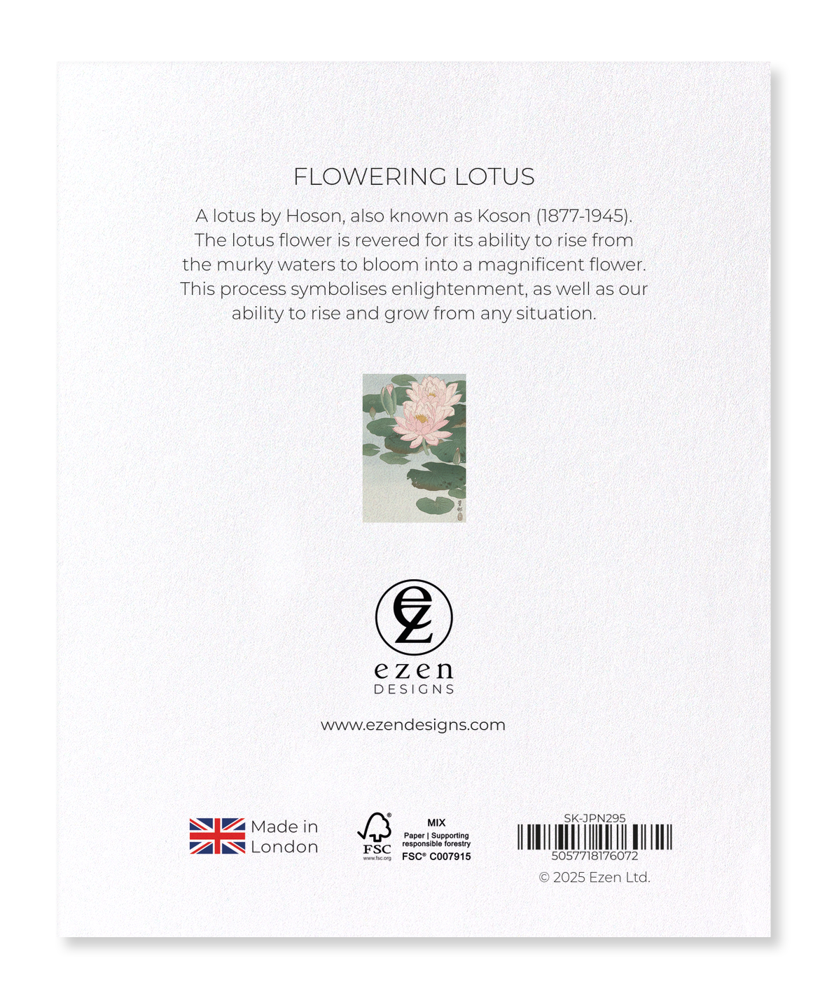 Ezen - Flowering lotus - Sticker Set