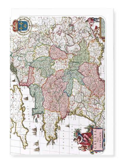 Ezen - France (1665) - Greeting Card - Front