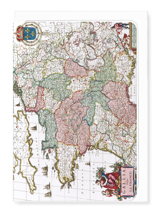 Ezen - France (1665) - Greeting Card - Front