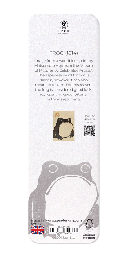 Ezen - Frog (1814) - Bookmark - Back