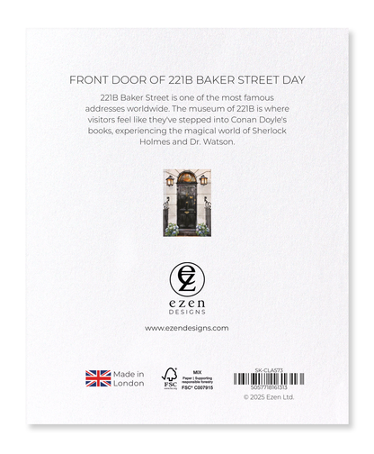 Ezen - Front door of 221B Baker Street Day - Sticker Set