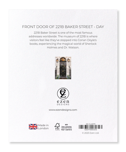 Ezen - Front door of 221B Baker Street - Day - Sticker Set