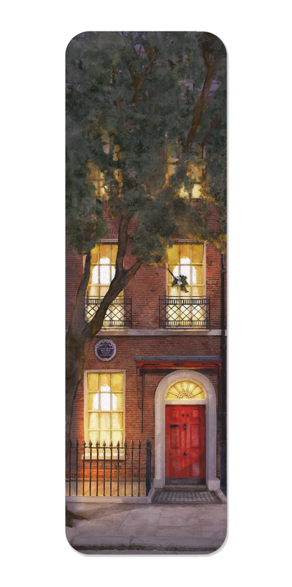 Ezen - Front Door of Charles Dickens Museum - Night - Bookmark - Front