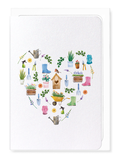 Ezen - Garden heart - Greeting Card - Front