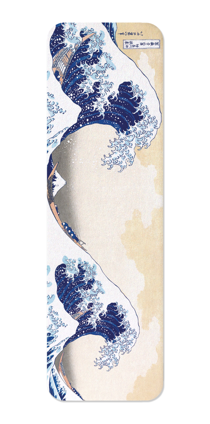 Ezen - Great wave off Kanagawa (1831) - Bookmark - Front