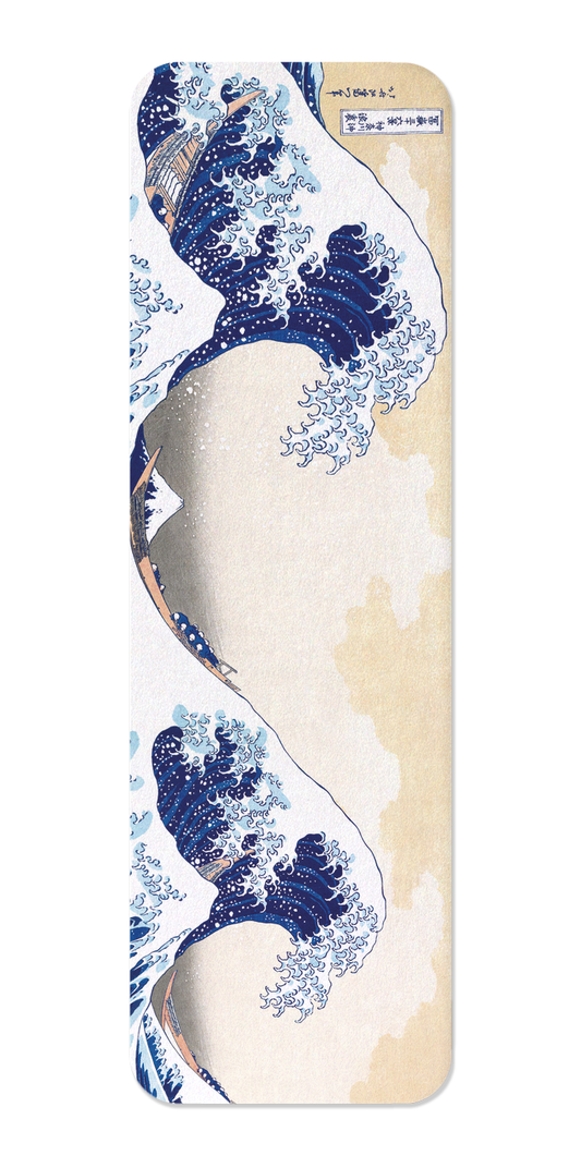 Ezen - Great wave off Kanagawa (1831) - Bookmark - Front