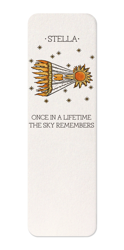 Ezen - Halley’s Comet - Threads of Wonder (c. 1077) - Bookmark - Front