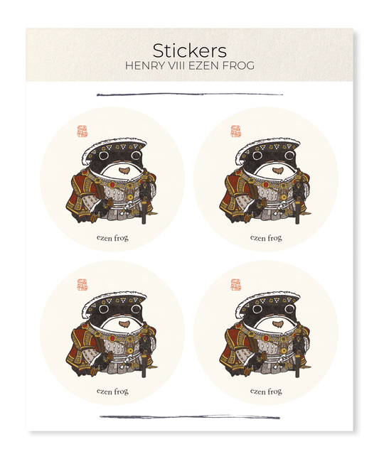 Ezen - Henry VIII Ezen Frog - Sticker Set