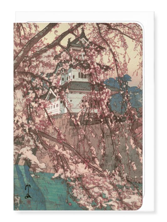 Ezen - Hirosaki Castle - Greeting Card - Front