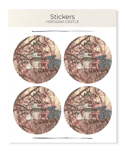 Ezen - Hirosaki Castle - Sticker Set