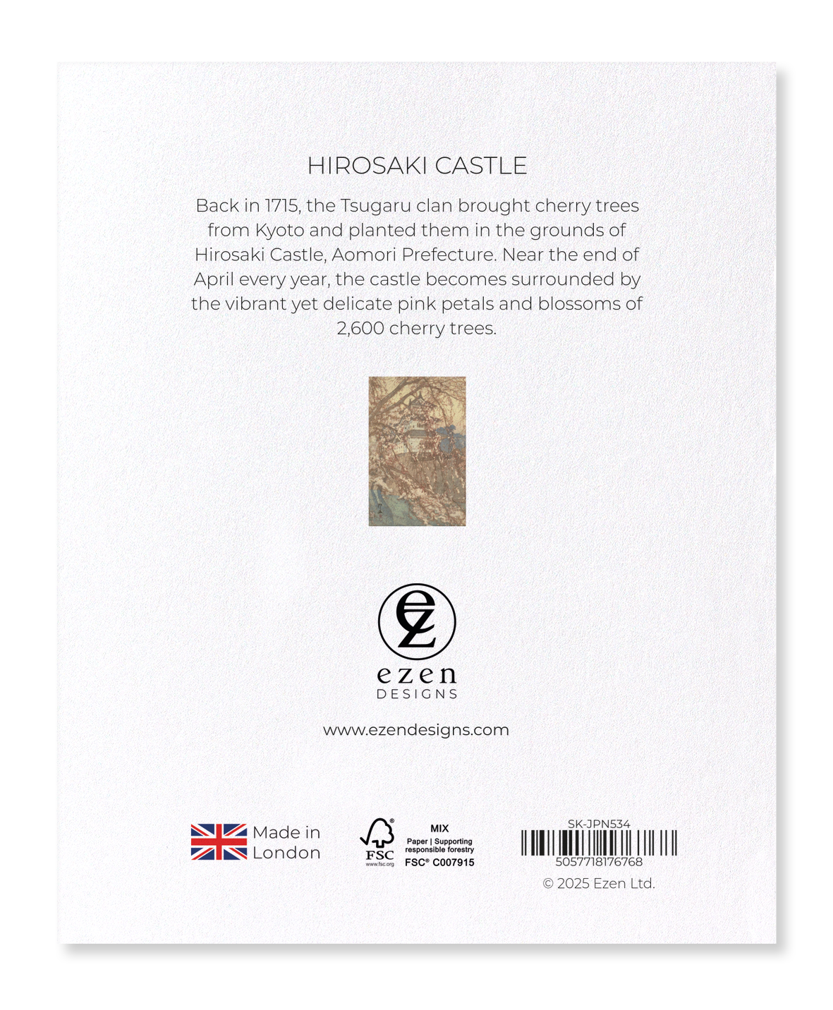 Ezen - Hirosaki Castle - Sticker Set