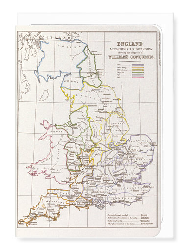 Ezen - History of the Norman Conquest of England (1867) - Greeting Card - Front