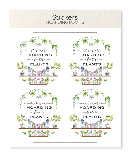 Ezen - Hoarding plants - Sticker Set