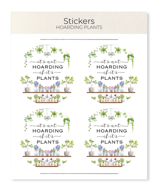 Ezen - Hoarding plants - Sticker Set