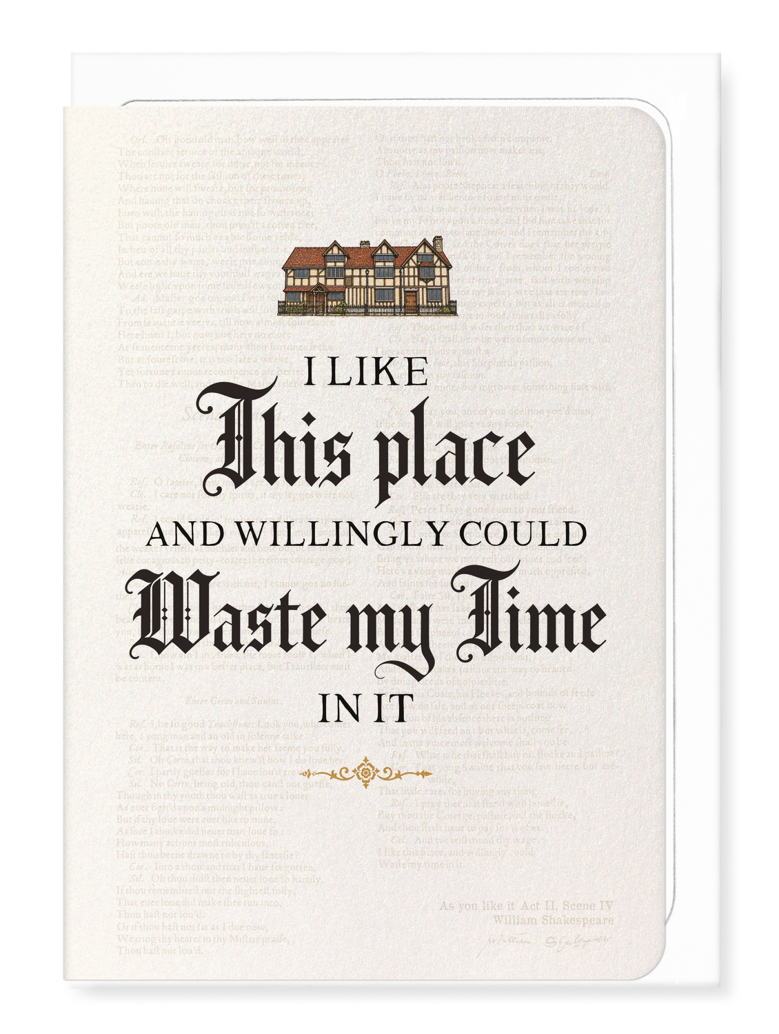 Ezen - I like this place - Greeting Card - Front