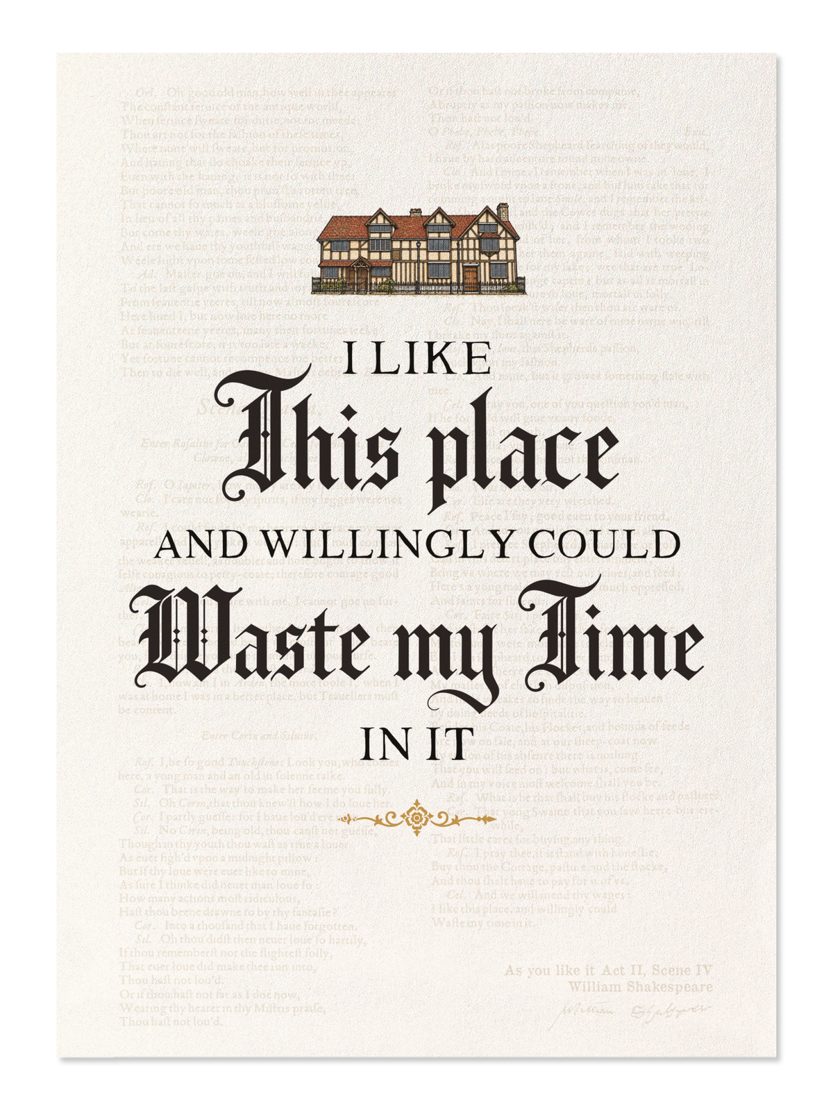 Ezen - I like this place - Postcard - Front