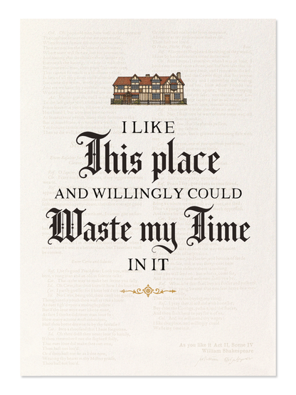 Ezen - I like this place - Postcard - Front