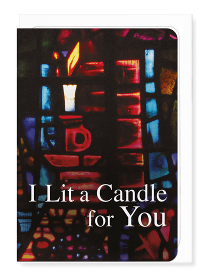 Ezen - I lit a candle for you - Greeting Card - Front