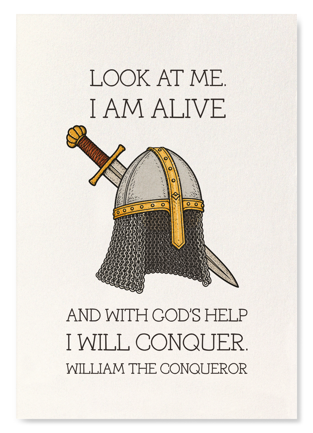 I WILL CONQUER: Victorian Art Print - Ezen Trade