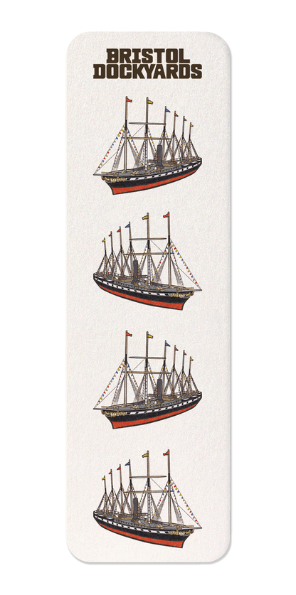 Ezen - Illustration of SS Great Britain - Bookmark - Front