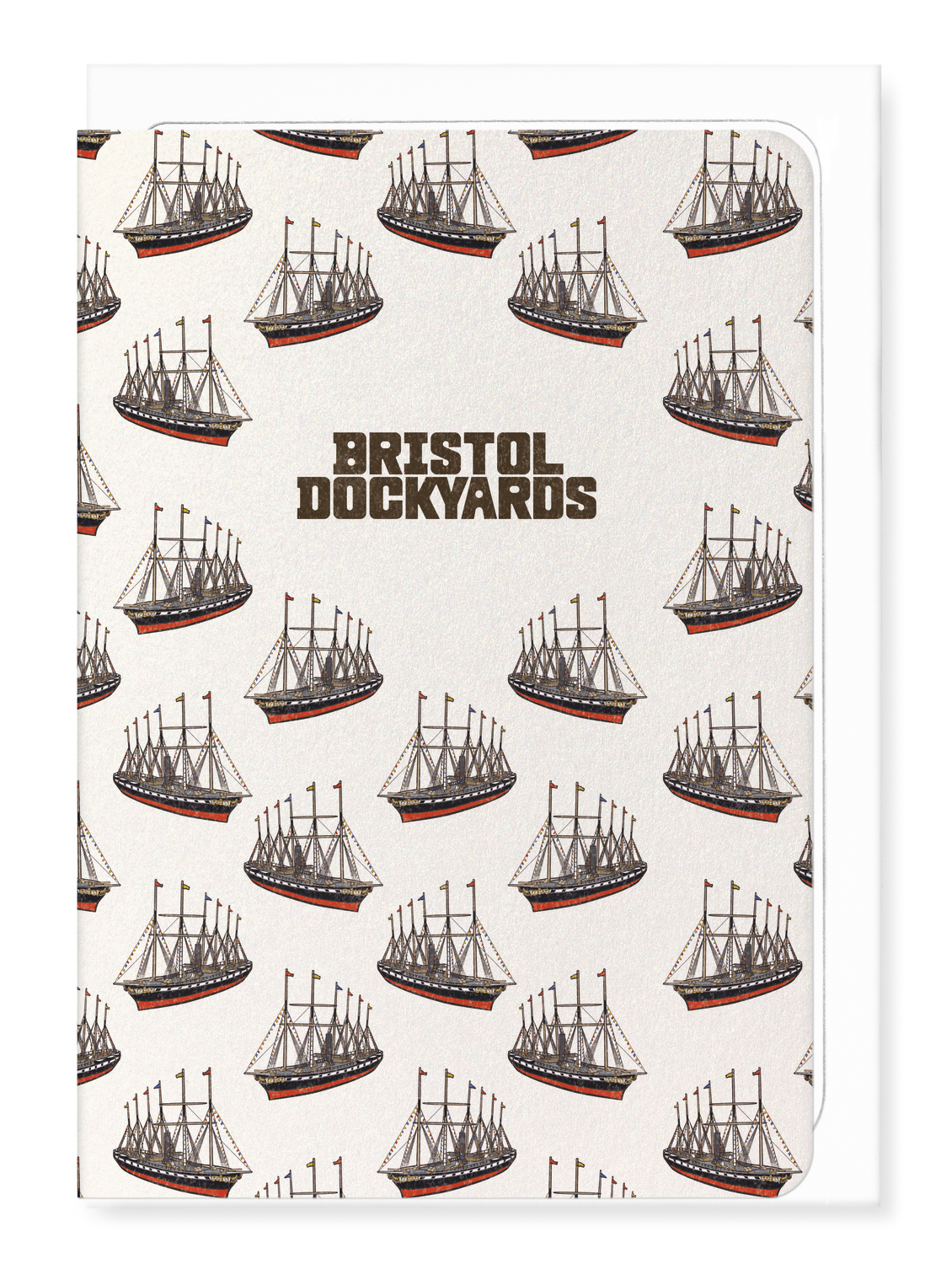 Ezen - Illustration of SS Great Britain - Greeting Card - Front
