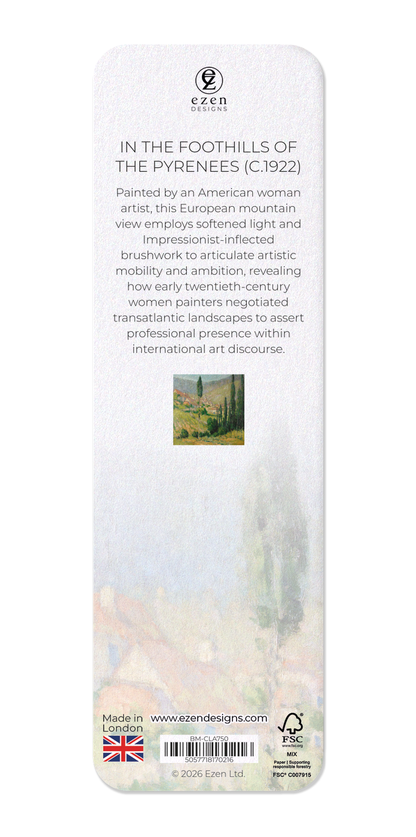 Ezen - In the Foothills of the Pyrenees (c.1922) - Bookmark - Back