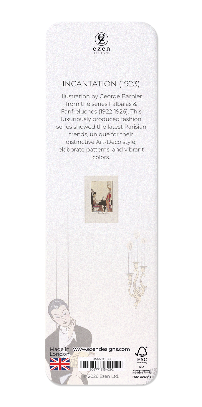 Ezen - Incantation (1923) - Bookmark - Back