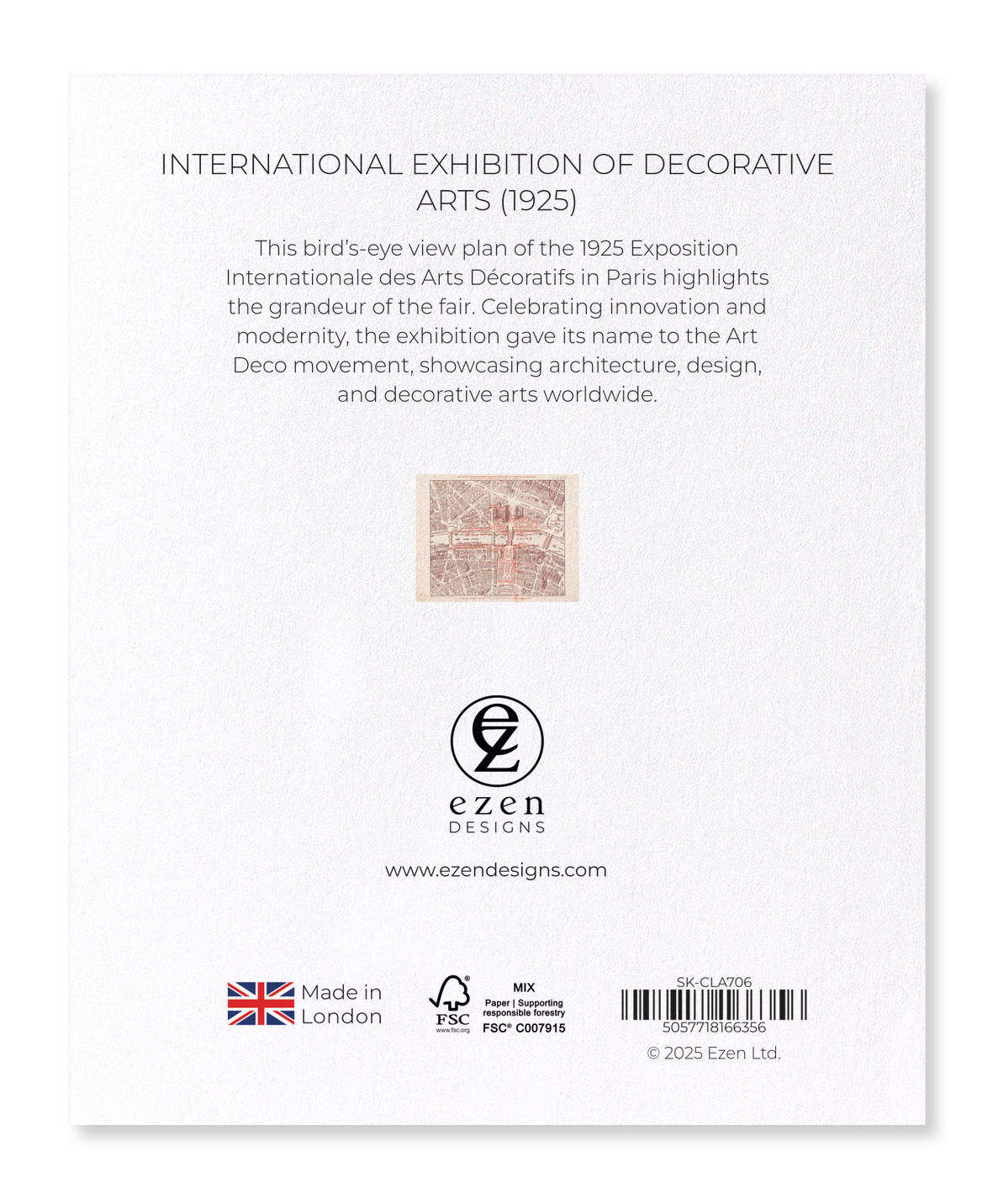 Ezen - International Exhibition of Decorative Arts (1925) - Sticker Set