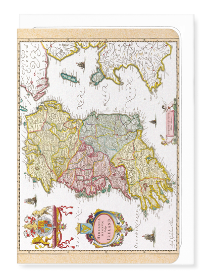 Ezen - Ireland (1665) - Greeting Card - Front