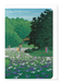 Ezen - Iris garden at Meiji shrine - Greeting Card - Front