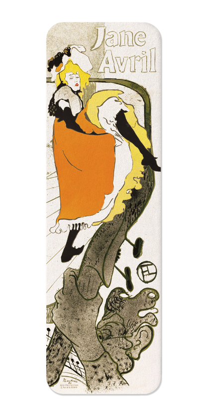 Ezen - Jane Avril (1893) - Bookmark - Front