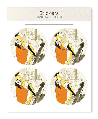 Ezen - Jane Avril (1893) - Sticker Set