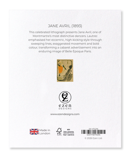 Ezen - Jane Avril (1893) - Sticker Set