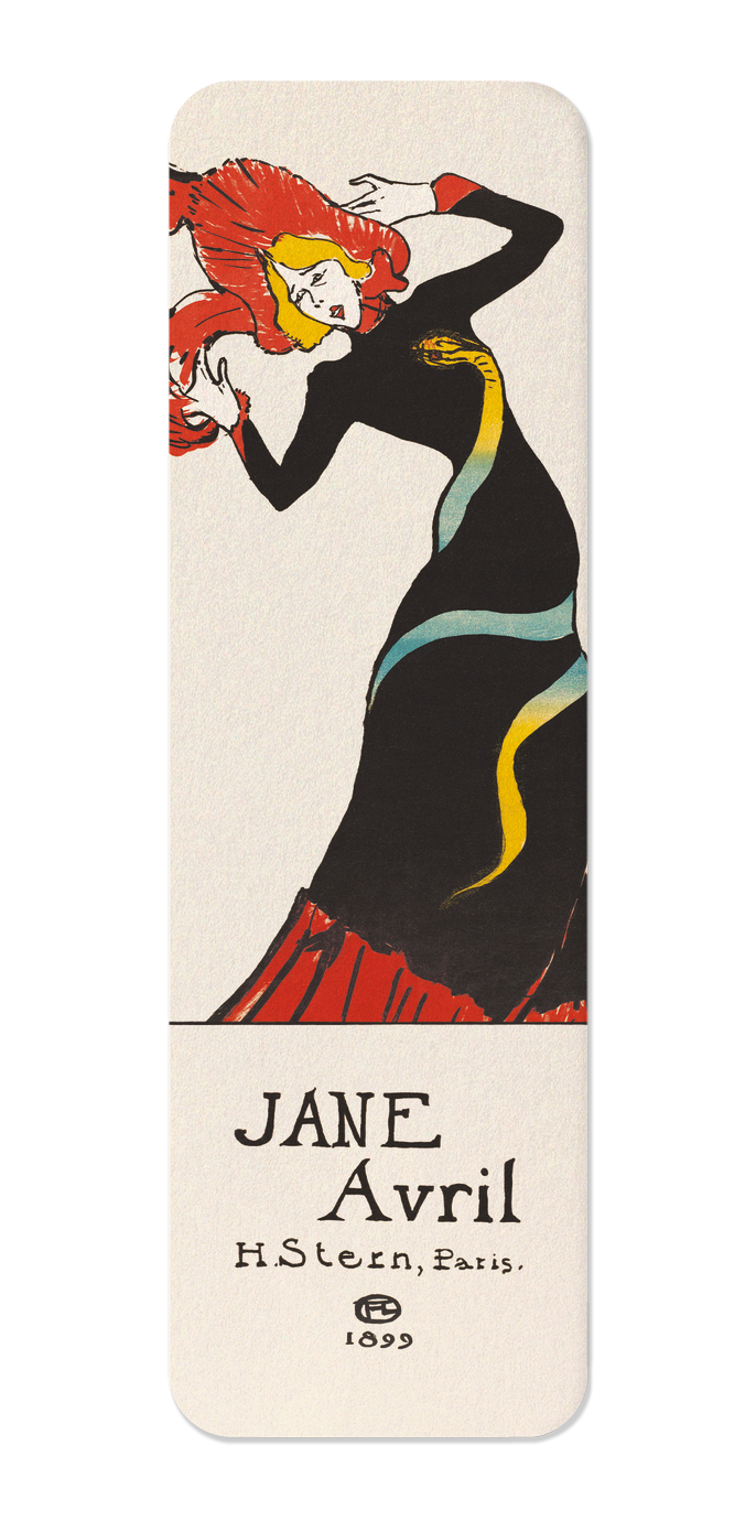Ezen - Jane Avril (1899) - Bookmark - Front