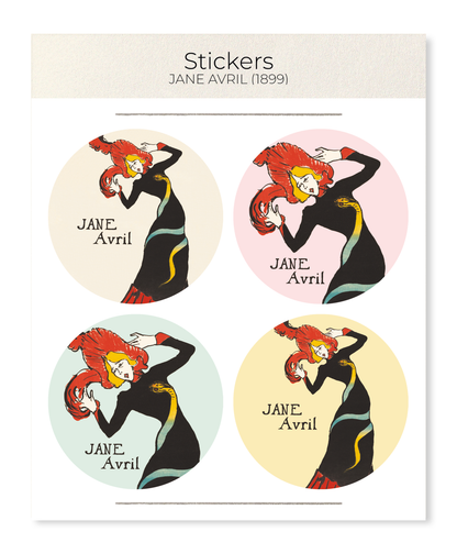 Ezen - Jane Avril (1899) - Sticker Set