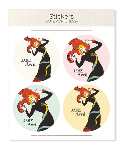 Ezen - Jane Avril (1899) - Sticker Set
