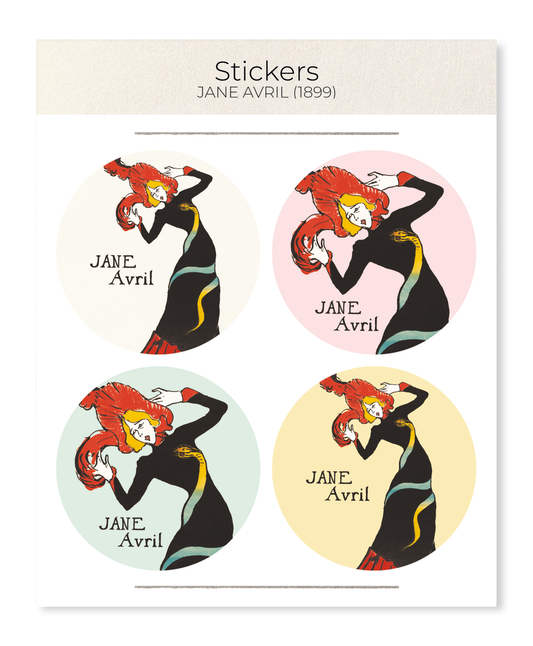 Ezen - Jane Avril (1899) - Sticker Set