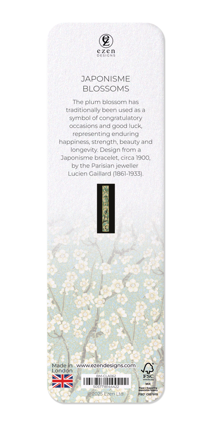 Ezen - Japonisme blossoms - Bookmark - Back