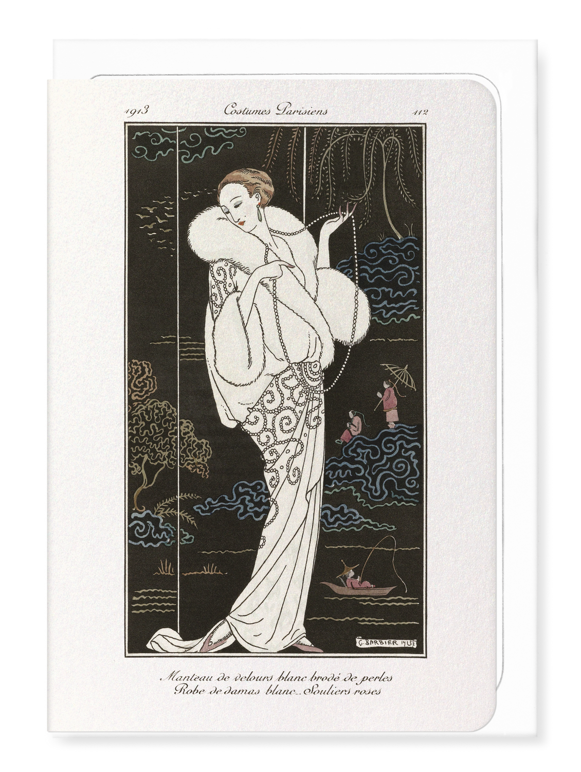 Ezen - Journal des Dames 112 (1913) - Greeting Card - Front