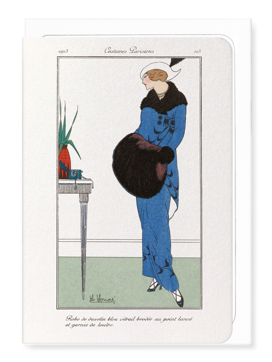 Ezen - Journal des Dames 115 (1913) - Greeting Card - Front