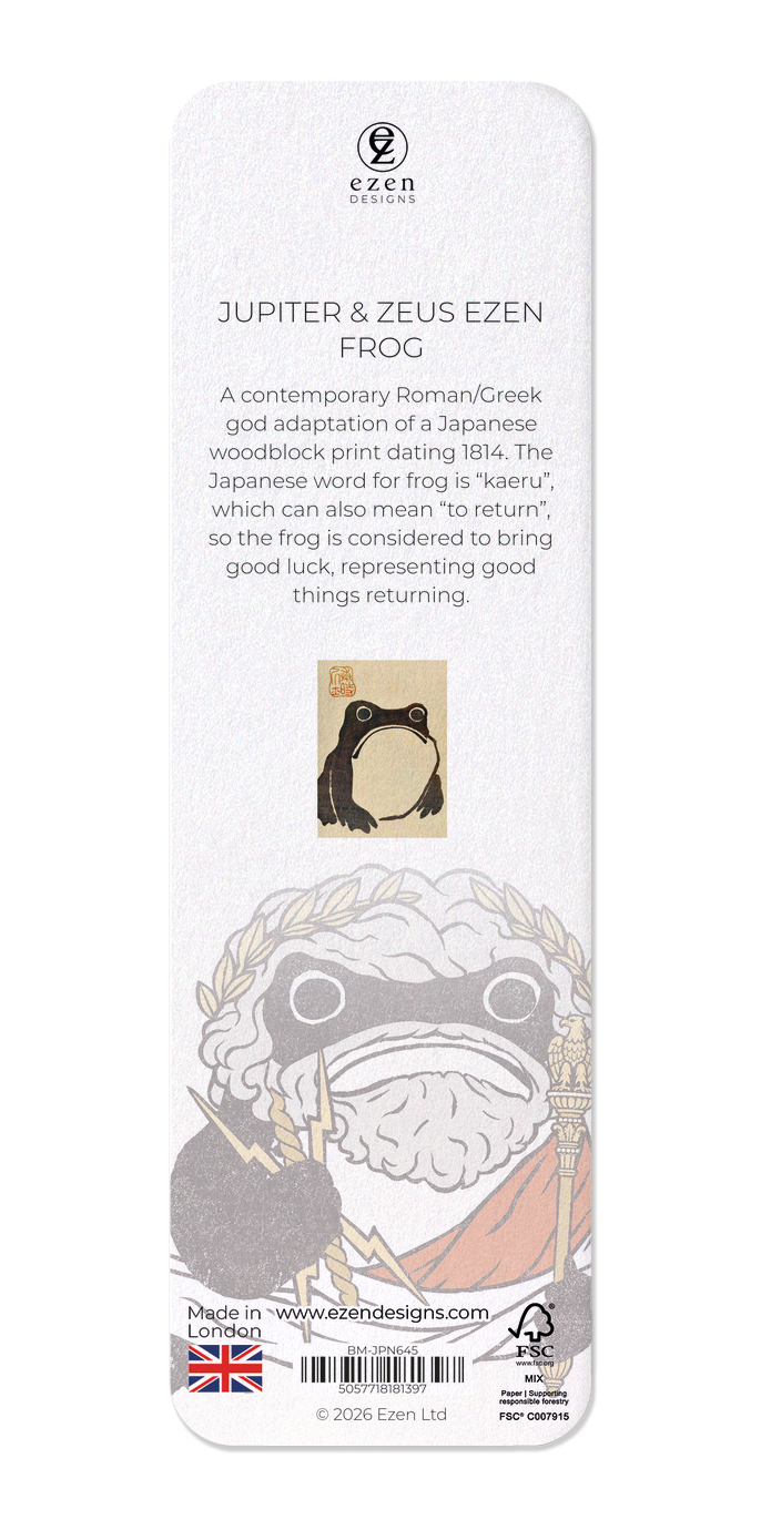 Ezen - JUPITER & ZEUS EZEN FROG - Bookmark - Back