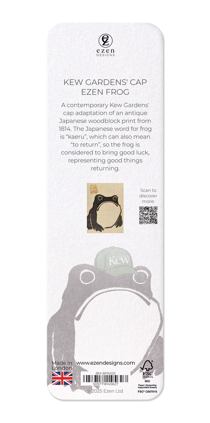 Ezen - KEW GARDENS' CAP EZEN FROG - Bookmark - Back