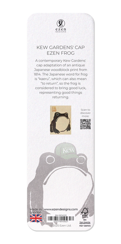 Ezen - KEW GARDENS' CAP EZEN FROG - Bookmark - Back
