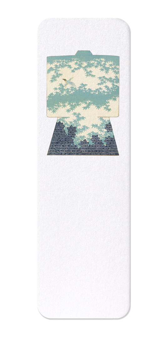 Ezen - Kimono of maple leaves (1899) - Bookmark - Front